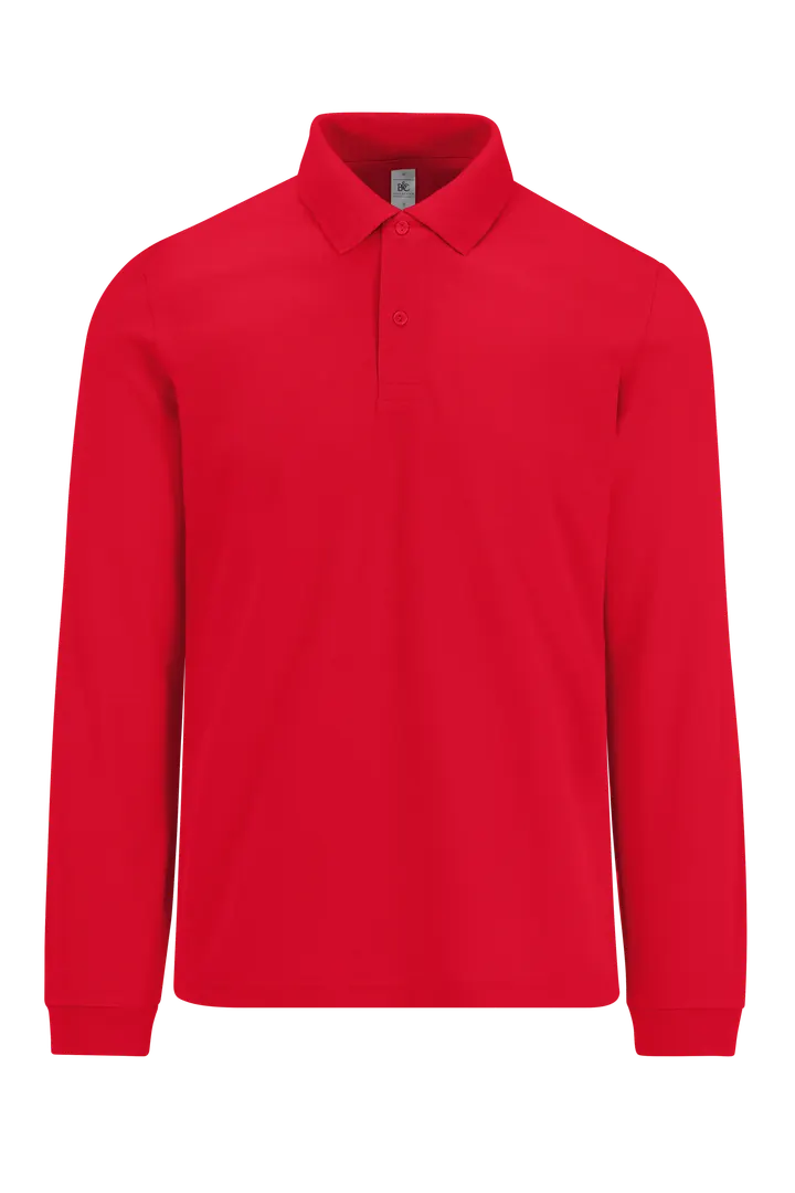 MY POLO 210 Homme manches longues Red