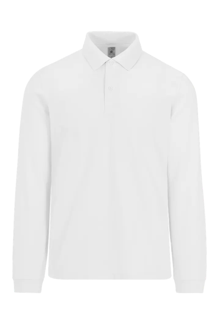 MY POLO 210 Homme manches longues White