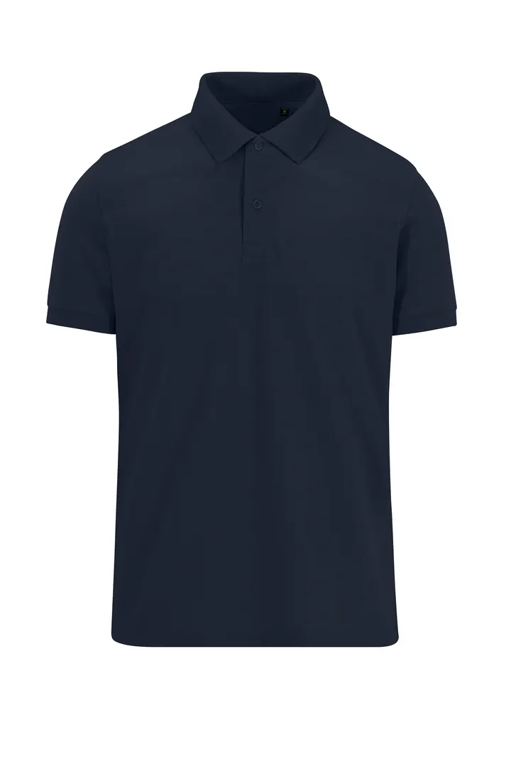 MY ECO POLO 65/35 Herren mit kurzen Ärmeln Navy