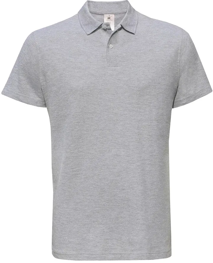 Id.001 Men's Polo Shirt Heather Grey