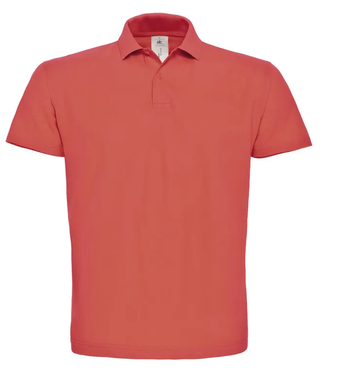 Id.001 Men's Polo Shirt Pixel Coral