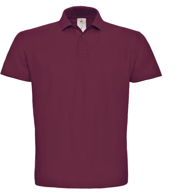 Id.001 Men's Polo Shirt Wine