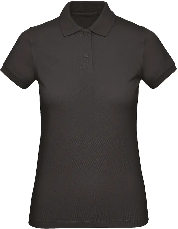 Polo bio femme Black