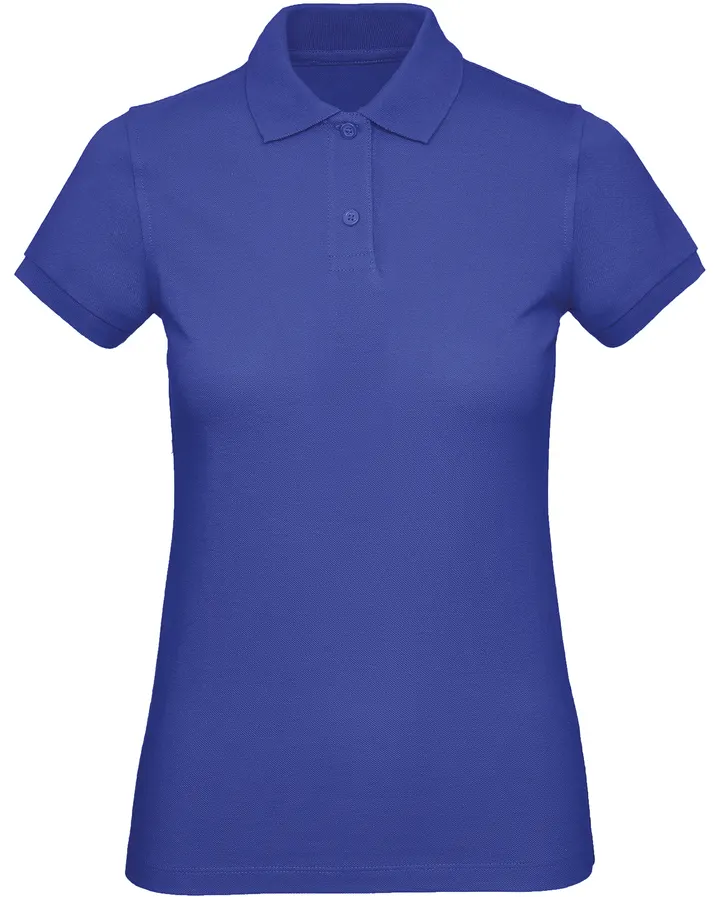 Polo bio femme Cobalt Blue