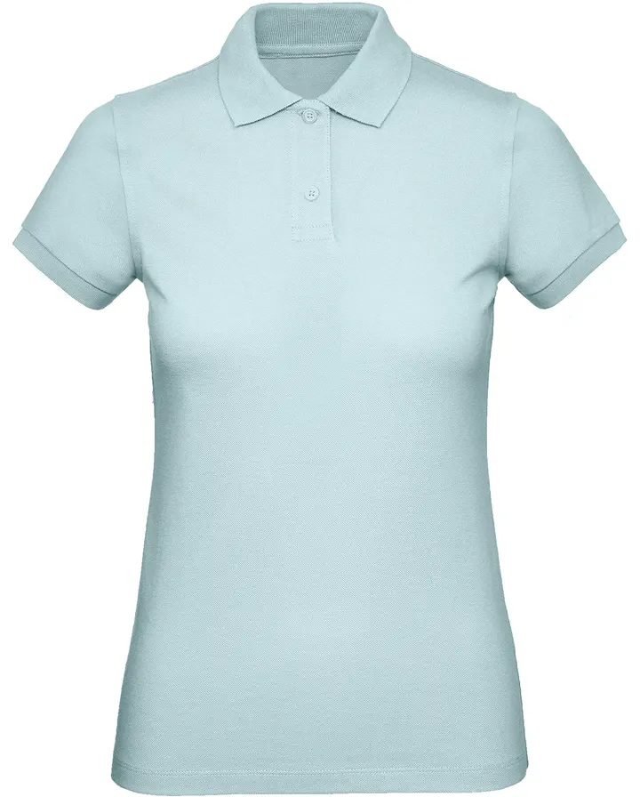 Polo bio femme Millennial Mint