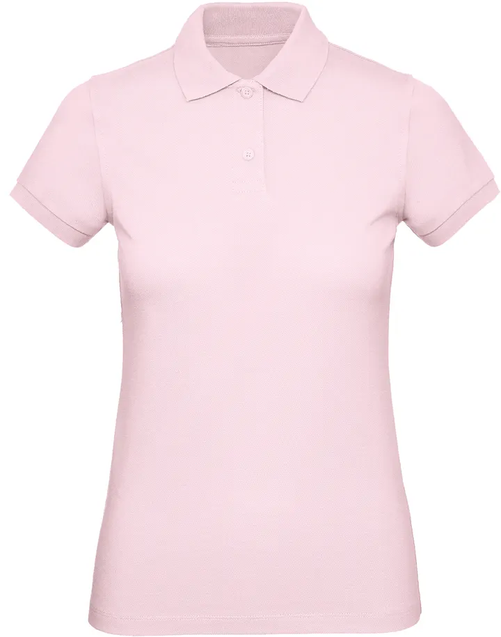 Polo bio femme Orchid Pink