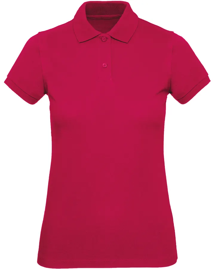 Polo bio femme Sorbet