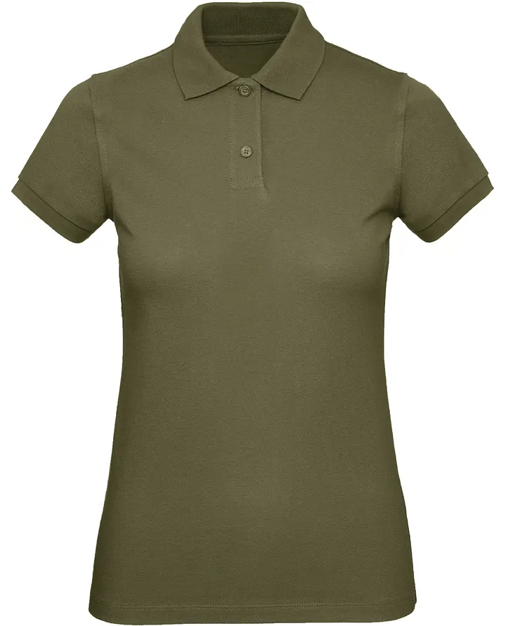 Polo bio femme Urban Khaki