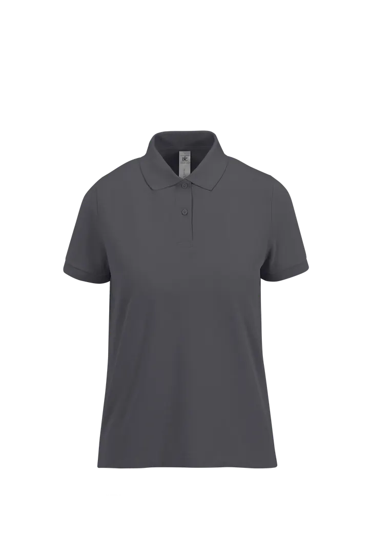 MY POLO 180 Damen mit kurzen Ärmeln Dark Grey