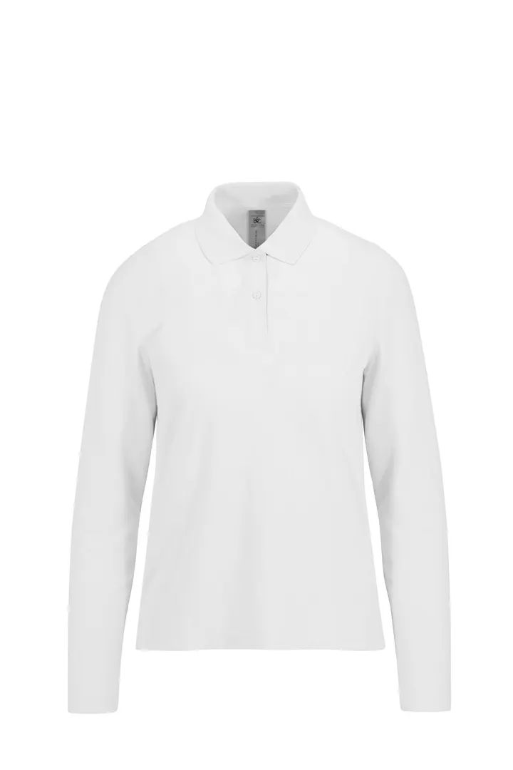 MY POLO 180 Damen mit langen Ärmeln White
