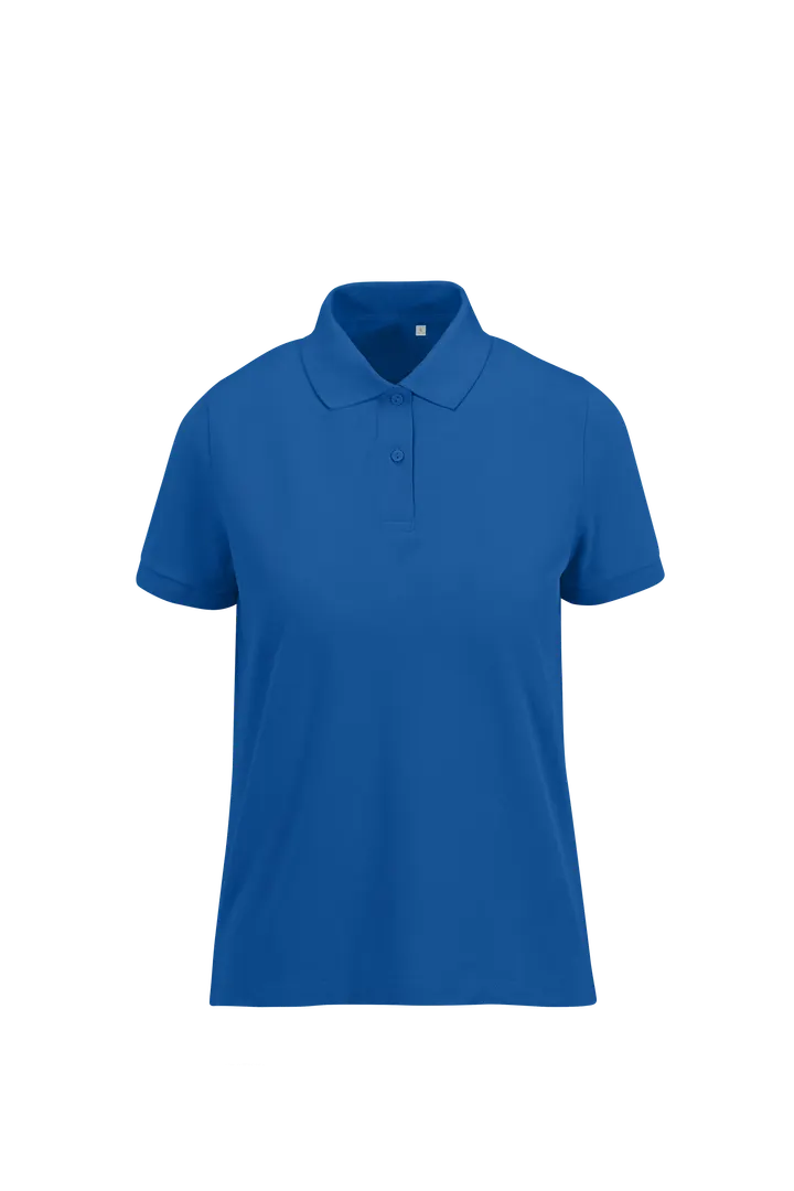 MY ECO POLO 65/35 Damen mit kurzen Ärmeln Royal Blue