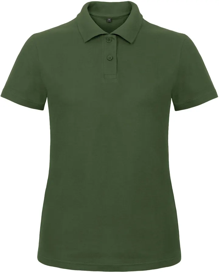 Polo femme ID.001 Bottle Green