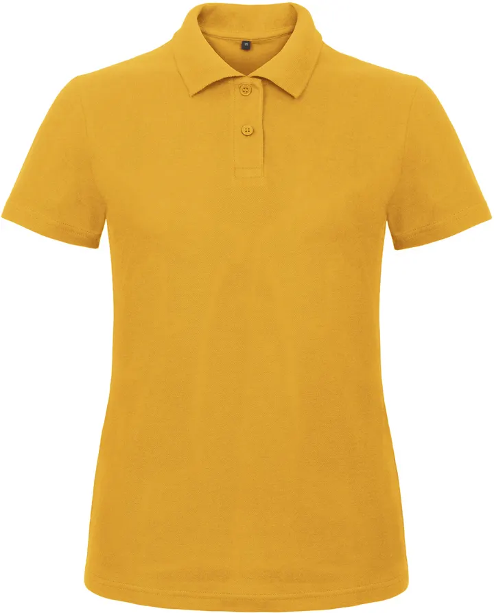 Polo femme ID.001 Chili Gold