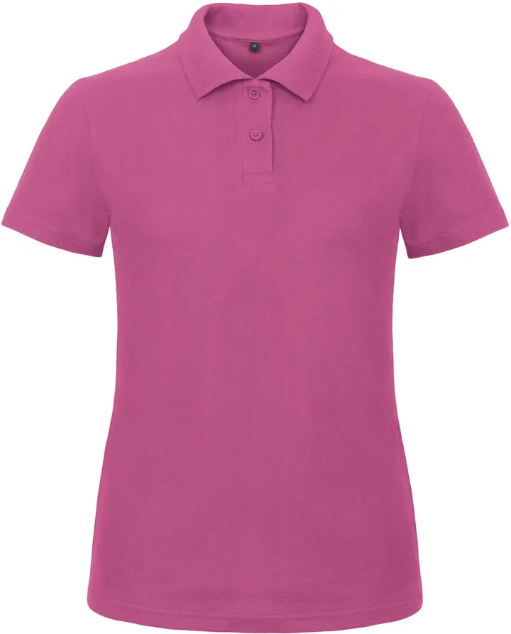 Polo femme ID.001 Fuchsia