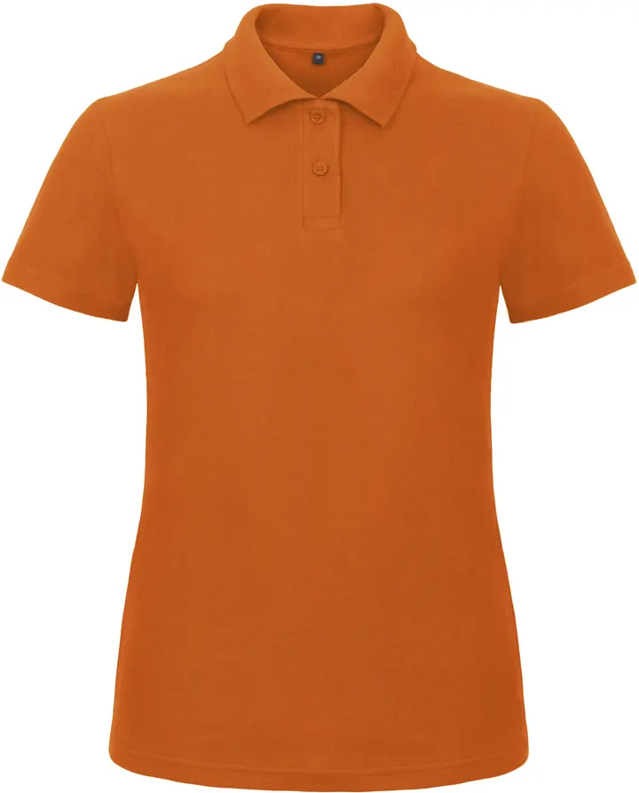 Polo femme ID.001 Orange