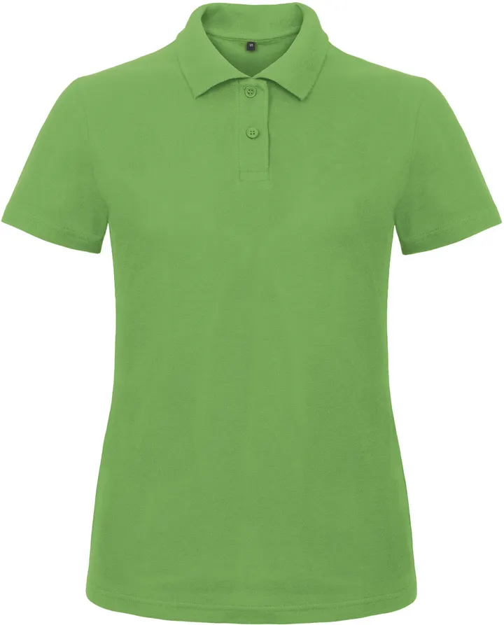 Polo femme ID.001 Real Green