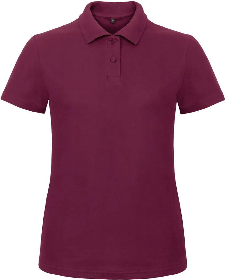 Polo femme ID.001 Wine