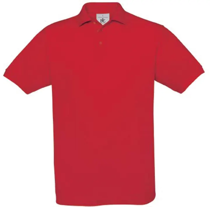 Safran men's polo shirt Red