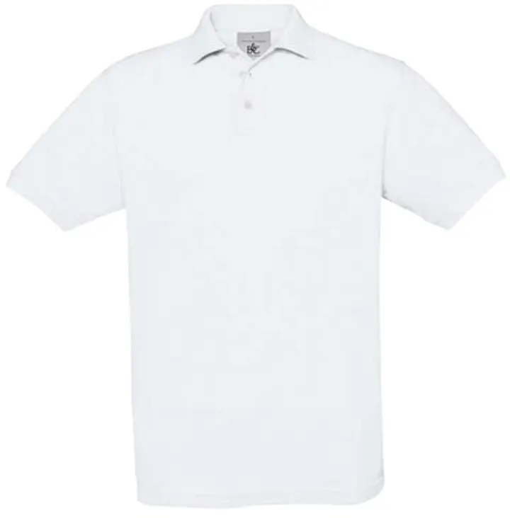Safran men's polo shirt White