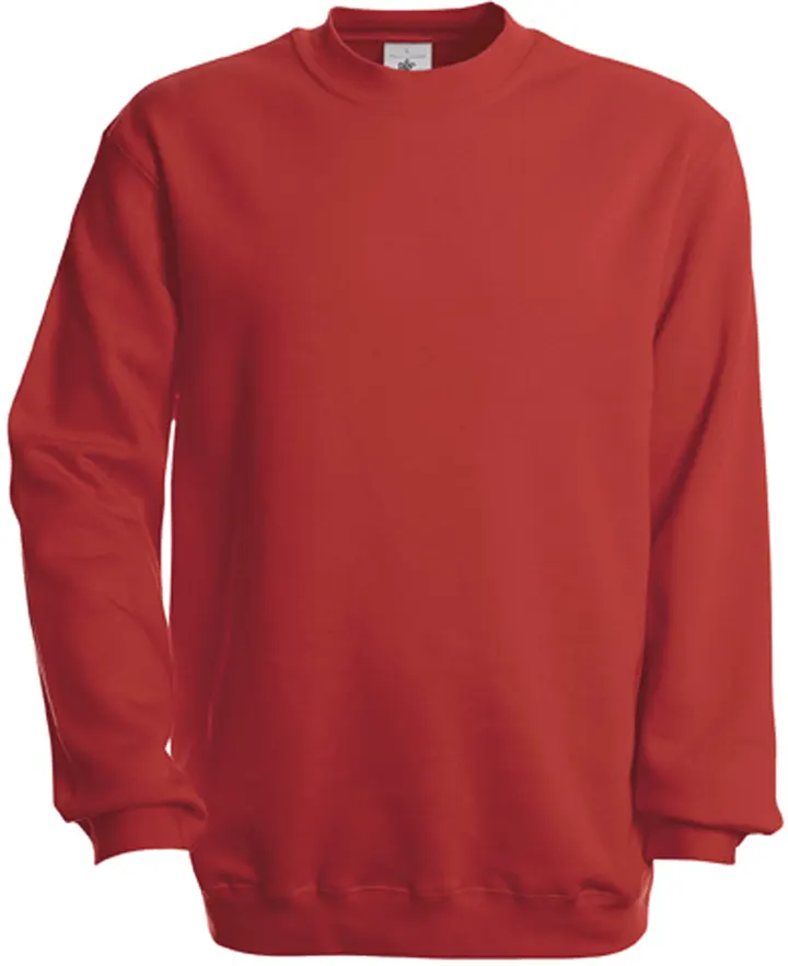 Sweat-shirt col rond Red