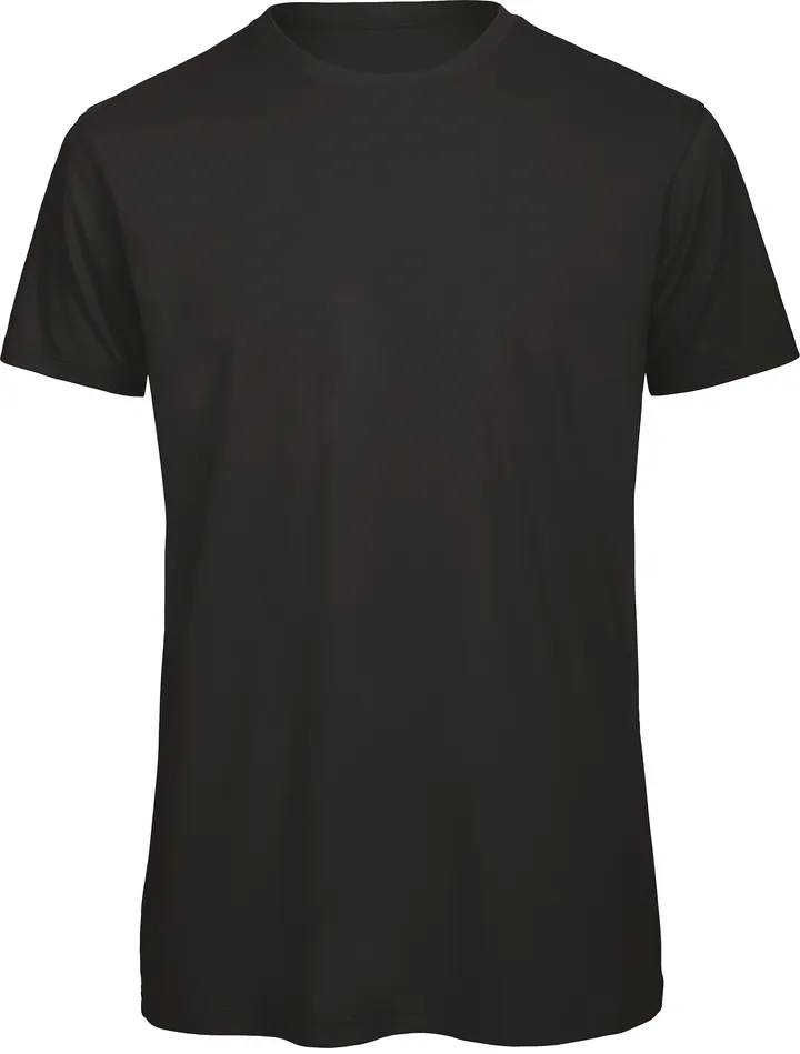 Organic Cotton Crew Neck T-shirt Inspire Black