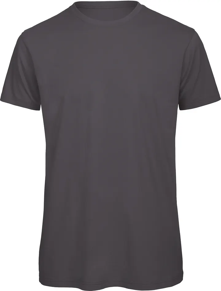 Organic Cotton Crew Neck T-shirt Inspire Dark Grey