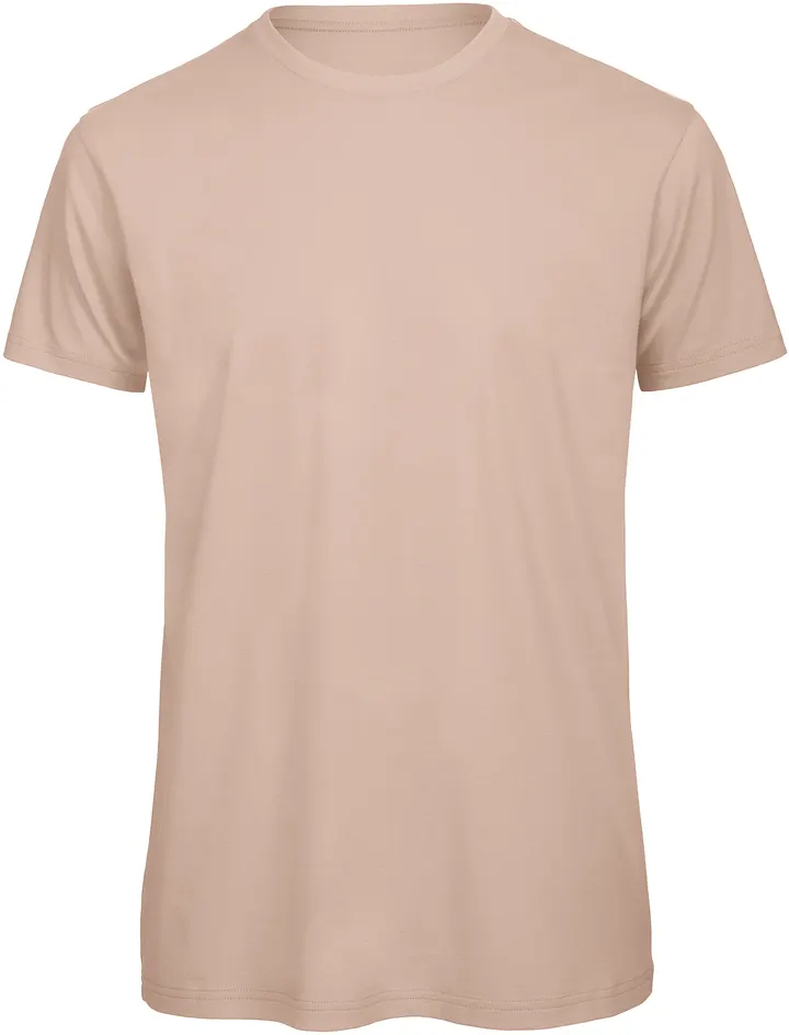 Organic Cotton Crew Neck T-shirt Inspire Millennial Pink