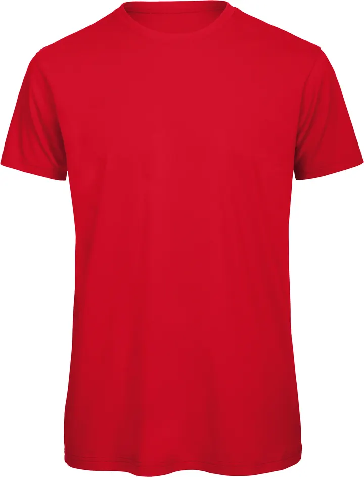 Organic Cotton Crew Neck T-shirt Inspire Red