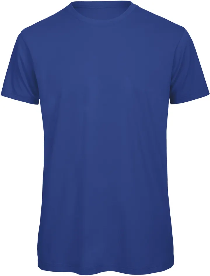 Organic Cotton Crew Neck T-shirt Inspire Royal Blue