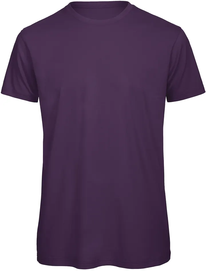 Organic Cotton Crew Neck T-shirt Inspire Urban Purple