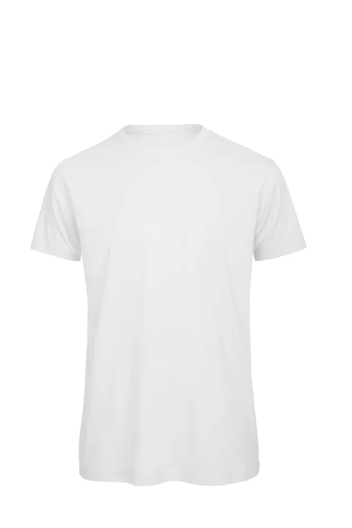 Organic Cotton Crew Neck T-shirt Inspire White