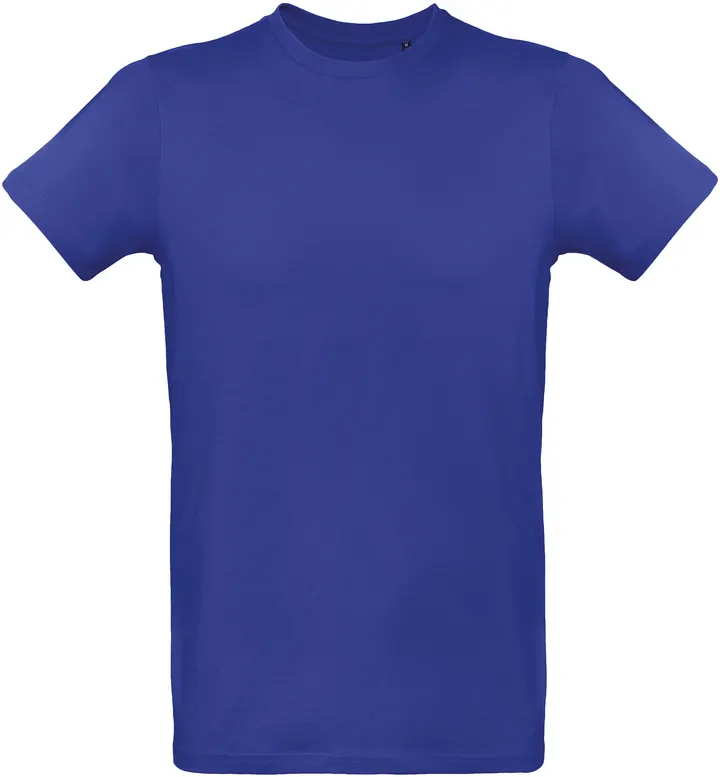 Inspire Plus Men's organic T-shirt Cobalt Blue