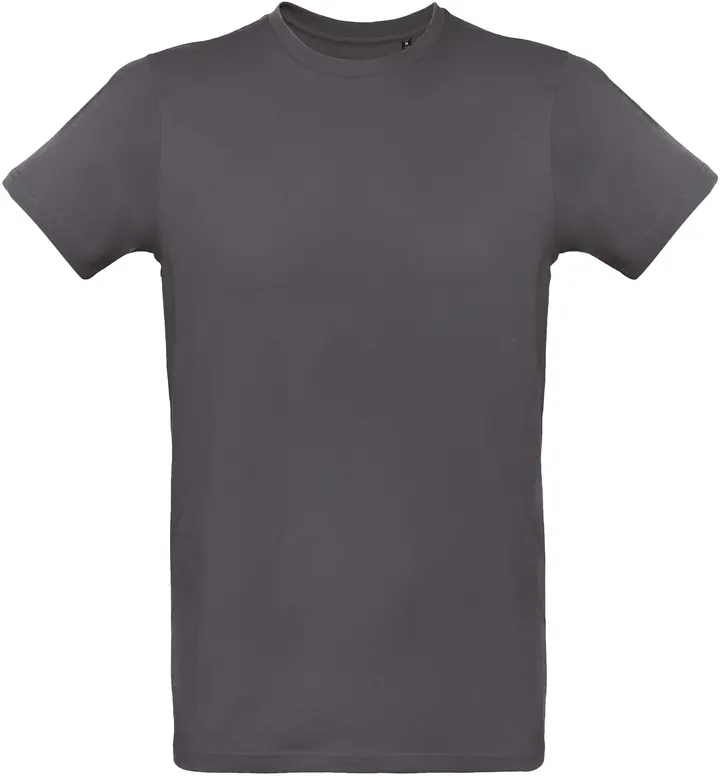 Inspire Plus Men's organic T-shirt Dark Grey