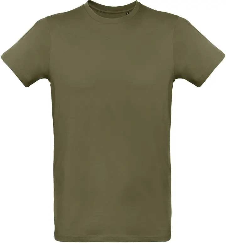 Inspire Plus Men's organic T-shirt Urban Khaki