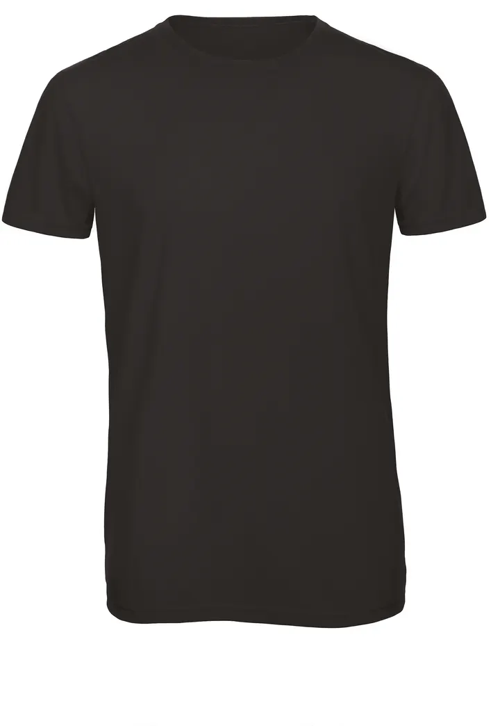 Men's TriBlend crew neck T-shirt Black