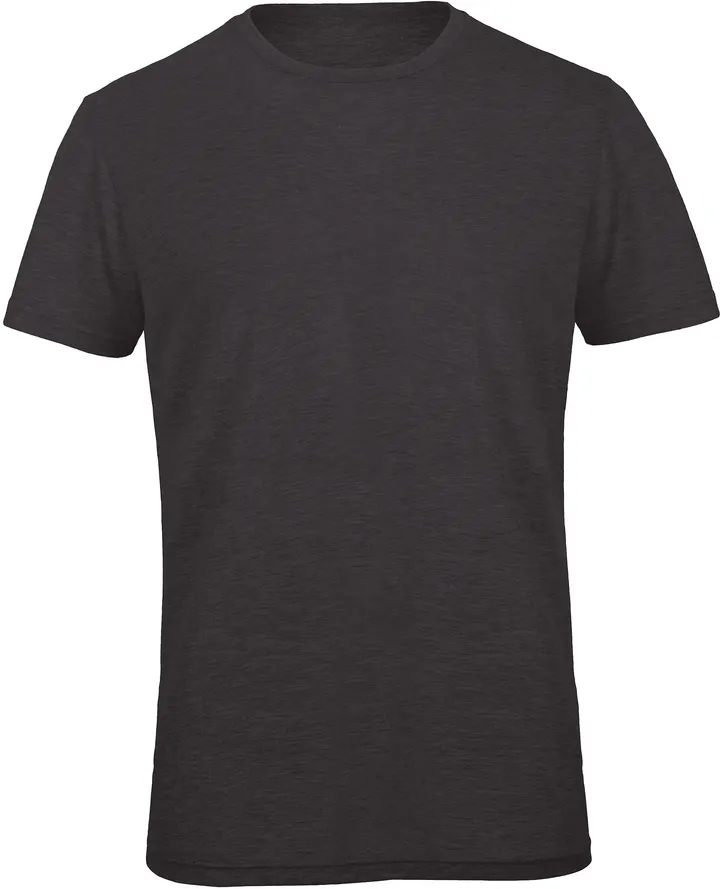 Men's TriBlend crew neck T-shirt Heather Dark Grey