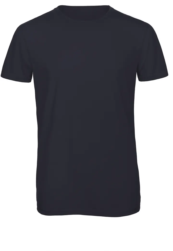Men's TriBlend crew neck T-shirt Navy