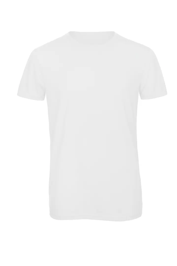 Men's TriBlend crew neck T-shirt White