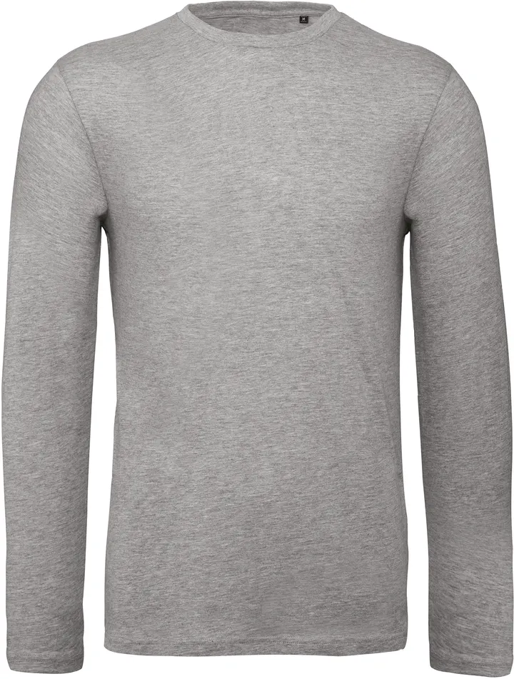 Men's organic Inspire long-sleeved T-shirt Sport Grey
