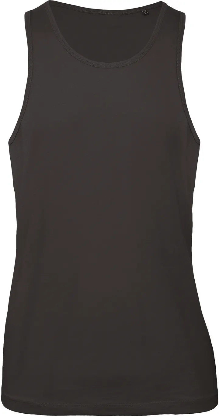 Men's organic Inspire tank top Black