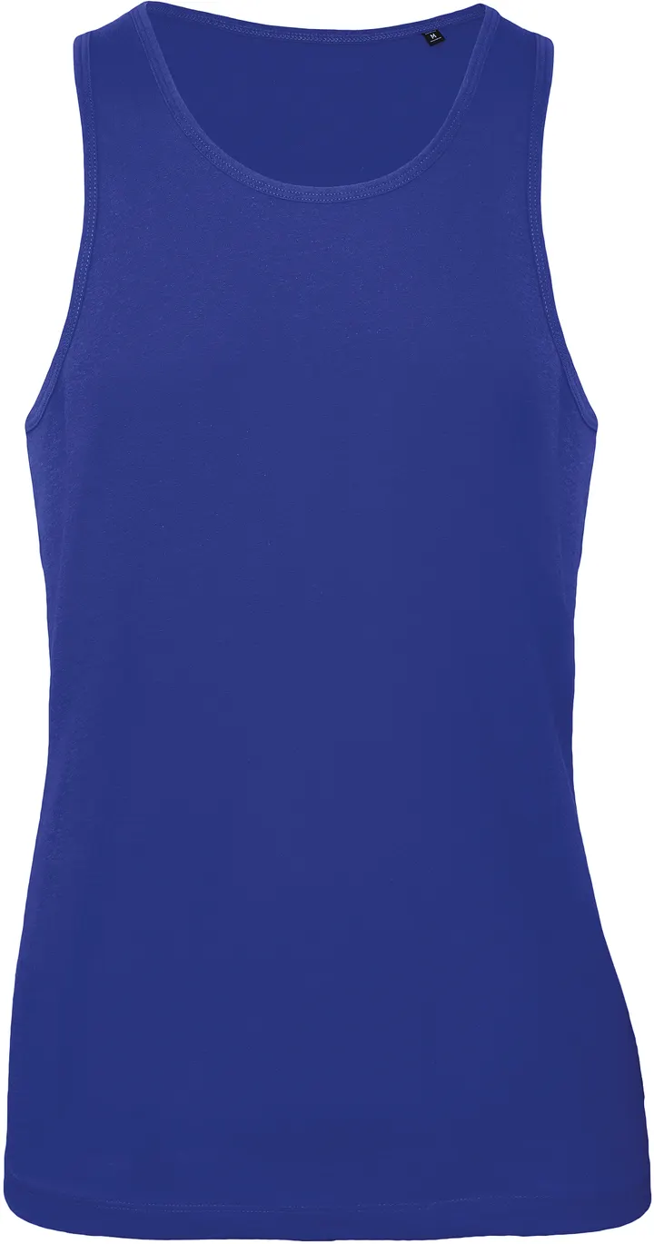Men's organic Inspire tank top Cobalt Blue