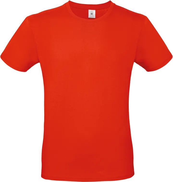 Herren-T-Shirt #E150 Fire Red