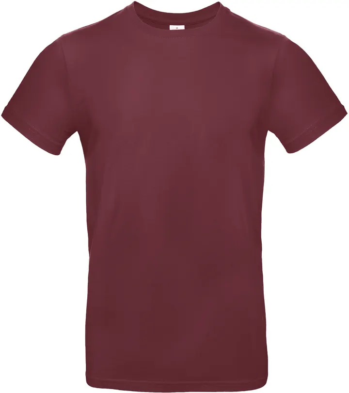T-shirt homme #E190 Burgundy