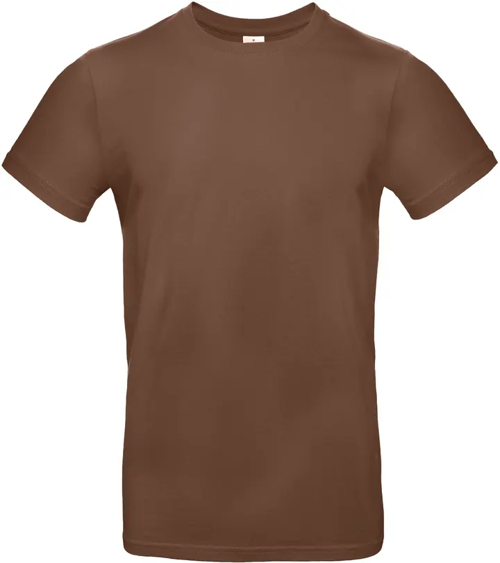 T-shirt homme #E190 Chocolate