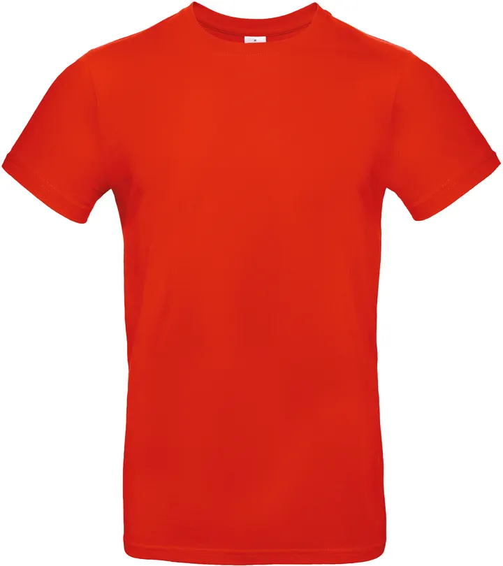 T-shirt homme #E190 Fire Red