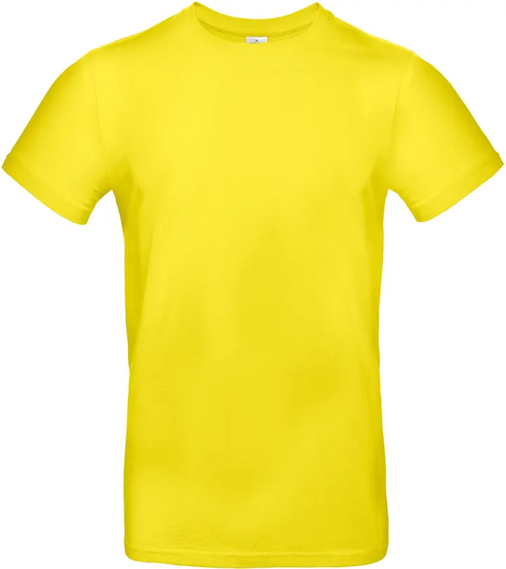 T-shirt homme #E190 Solar Yellow