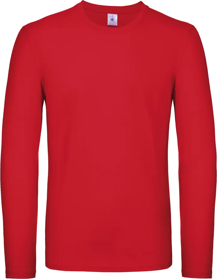 T-shirt manches longues homme #E150 Red