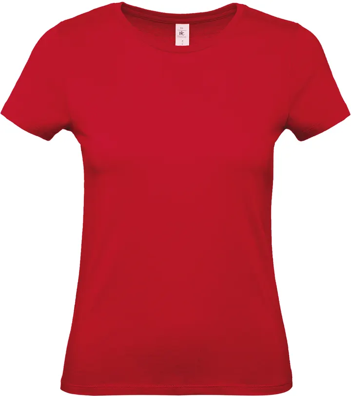 Damen-T-Shirt #E150 Deep Red