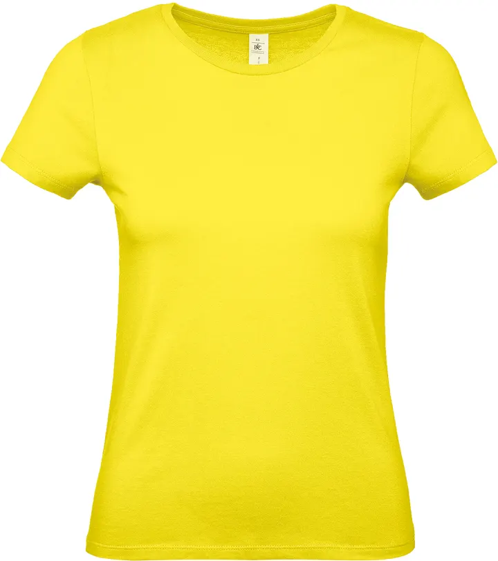 Damen-T-Shirt #E150 Solar Yellow