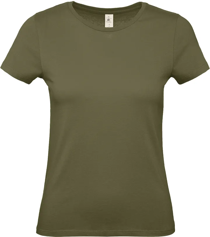 Damen-T-Shirt #E150 Urban Khaki
